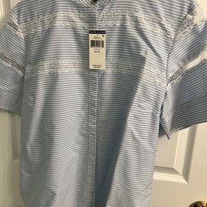 Ladies short sleeve blouse